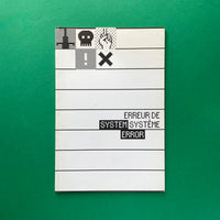 Erreur de système = System error: the research of 5 graphic designers. Buy and sell the best graphic design books, journals, magazines and posters with The Print Arkive.