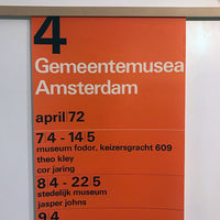 Stedelijk Museum, Gemeentemusea Amsterdam 4, April 1972