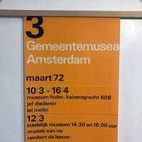 Stedelijk Museum, Gemeentemusea Amsterdam 3, Maart 1972