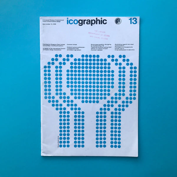 Icographic 13: A quarterly Review of International Visual Communication Design