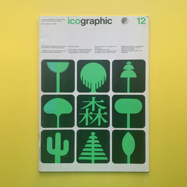 Icographic 12: A Quarterly Review of International Visual Communication Design