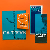 Galt Toys, Assorted Leaflets (Ken Garland)