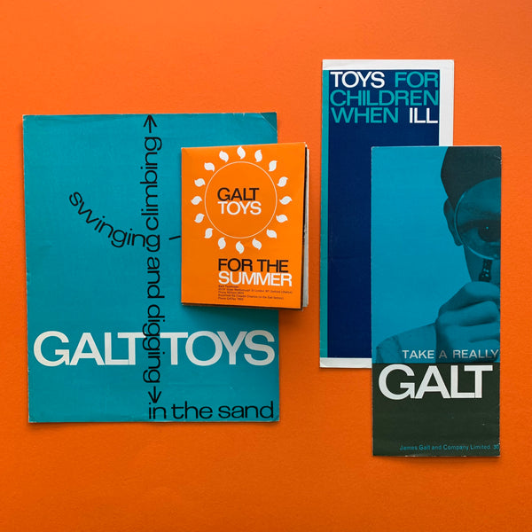 Galt Toys, Assorted Leaflets (Ken Garland)