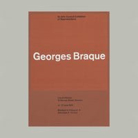 Georges Braque (Arts Council, 1964). Printed by Kelpra Studio. Buy and sell vintage design posters with The Print Arkive. 