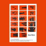 Saul Bass, Anatomy of a Murder, Design Museum, 2004. Buy and sell vintage design posters with The Print Arkive. 