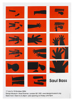 Saul Bass, Anatomy of a Murder, Design Museum, 2004. Buy and sell vintage design posters with The Print Arkive. 