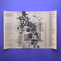 Typographica exhibition at Monotype House Poster. 1965.  Buy and sell your out of print and vintage typography books and magazines with The Print Arkive.