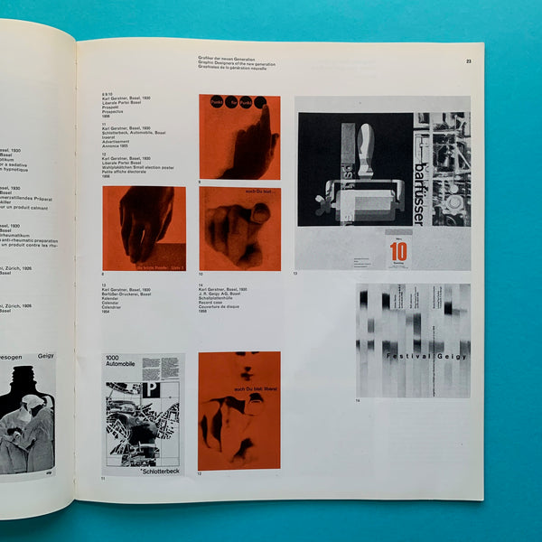 Neue Grafik / New Graphic Design / Graphisme actuel No.2 1959